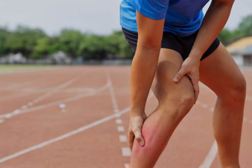 Youth athlete struggles with their ACL